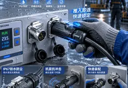 现场更稳更省心的防水连接方案:推入式与螺纹锁紧的选型思路与场景实践