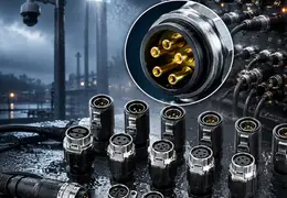 惟兴科技防水连接器选型指南：铜镀金触点、低阻抗与多场景密封方案解析