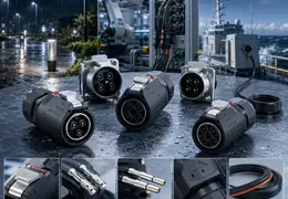 惟兴科技EW-LP32系列防水连接器选型指南：户外照明、工业自动化与新能源场景应用解析