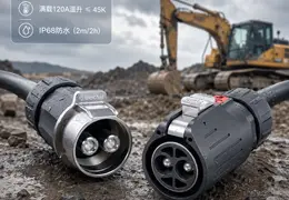 从接触阻抗到温升控制：揭秘工程机械中防水连接器的真实选型逻辑