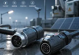 EW-LP32系列防水连接器选型指南：户外与工业场景的高可靠防护方案