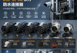 先把防水这件事说透:惟兴科技EW-LP32系列防水连接器的选型与应用解析