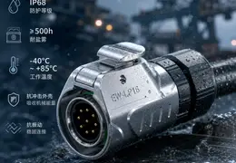 深圳防水连接器厂家解析：PBT与锌合金双材质外壳如何实现耐腐蚀抗冲击